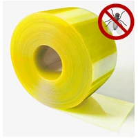 PVC Strip Curtain Yellow (Anti Insect)