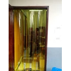 Tirai PVC Strip Kuning (0216246124) 1